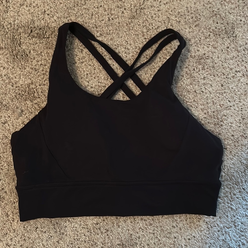 Buffbunny black Rosa sports bra size XL